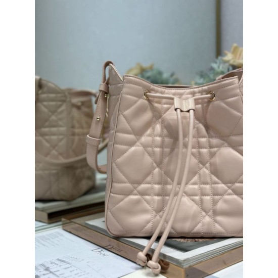Replica Perfetta Borse Dior D-Motion con cintura in pelle di agnello taglia 163 microchip rosa Imitazioni Fake