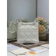Replica Perfetta Borsa Dior D-Motion con cintura in pelle di agnello taglia 163 microchip bianca Imitazioni Fake