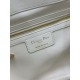 Replica Perfetta Borsa Dior D-Motion con cintura in pelle di agnello taglia 163 microchip bianca Imitazioni Fake