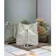 Replica Perfetta Borsa Dior D-Motion con cintura in pelle di agnello taglia 163 microchip bianca Imitazioni Fake