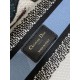 Replica Perfetta Borsa Dior Medium Lady D-Lite con ricamo Constellation Blu/Bianco Imitazioni Fake