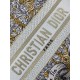 Replica Perfetta Borsa Christian Dior Medium Lady D-Lite con motivo ricamato latte  Imitazioni Fake
