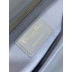 Replica Perfetta Dior Lady Dior My ABCDior Borsa piccola con manico superiore blu/grigio Imitazioni Fake
