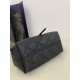 Replica Perfetta Borsa Tote Dior Toujours mini in Macrocannage nero Imitazioni Fake