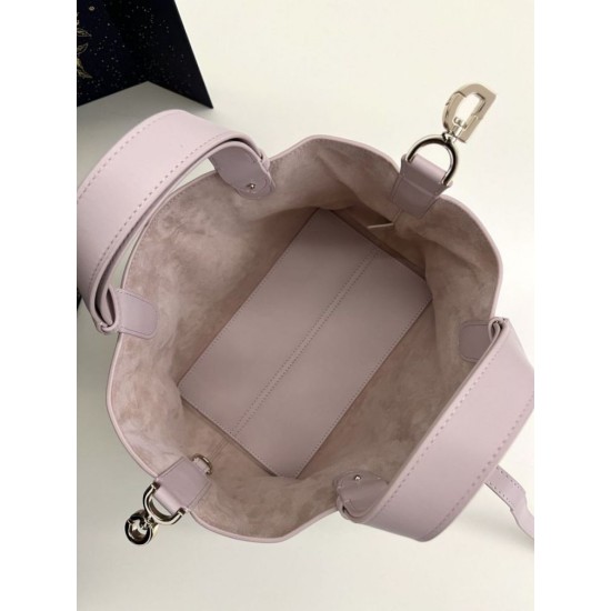 Replica Perfetta Borsa Tote Dior Toujours mini in Macrocannage rosa Imitazioni Fake