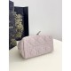 Replica Perfetta Borsa Tote Dior Toujours mini in Macrocannage rosa Imitazioni Fake