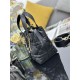 Replica Perfetta Borsa Dior Toujours Vertical Tote piccola con portafortuna Nero Imitazioni Fake