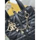 Replica Perfetta Borsa Dior Toujours Vertical Tote piccola con portafortuna Nero Imitazioni Fake