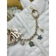 Replica Perfetta Borsa Dior Toujours Vertical Tote piccola con portafortuna bianco Imitazioni Fake