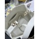 Replica Perfetta Borsa Dior Toujours Vertical Tote piccola con portafortuna bianco Imitazioni Fake