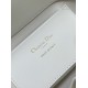 Replica Perfetta Borsa Dior Toujours Vertical Tote piccola con portafortuna bianco Imitazioni Fake