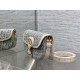 Repliche Borsa Dior Bobby media East-West Dior Oblique jacquard blu Imitazioni False Outlet Online