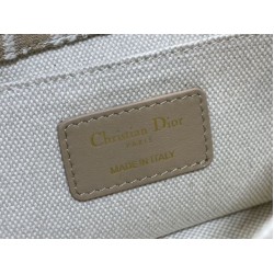 Repliche Borsa Dior Bobby media East-West Dior Oblique jacquard Marrone Imitazioni False Outlet Online