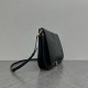 Repliche Borsa a tracolla Celine Soft Triomphe Besace Nero Imitazioni False Outlet Online