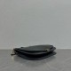 Repliche Borsa a tracolla Celine Soft Triomphe Besace Nero Imitazioni False Outlet Online