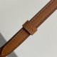 Repliche Borsa a tracolla Celine Soft Triomphe Besace Marrone Imitazioni False Outlet Online