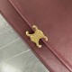 Qualità perfetta Replica Borsa a tracolla Celine Soft Triomphe Besace bordeaux Imitazioni Outlet Repliche Borsa a tracolla Celine Soft Triomphe Besace bordeaux Imitazioni False Outlet Online