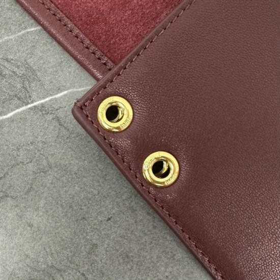 Qualità perfetta Replica Borsa a tracolla Celine Soft Triomphe Besace bordeaux Imitazioni Outlet Repliche Borsa a tracolla Celine Soft Triomphe Besace bordeaux Imitazioni False Outlet Online