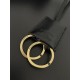Repliche Borsa a tracolla Balenciaga Rodeo Medium nera oro Imitazioni False Outlet Online
