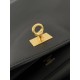 Repliche Borsa a tracolla Balenciaga Rodeo Medium nera oro Imitazioni False Outlet Online