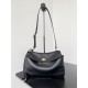 Repliche Borsa a tracolla Balenciaga Rodeo Medium nera oro Imitazioni False Outlet Online