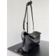 Repliche Borsa a tracolla Balenciaga Rodeo Medium nera argento Imitazioni False Outlet Online