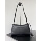 Repliche Borsa a tracolla Balenciaga Rodeo Medium nera argento Imitazioni False Outlet Online