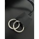 Repliche Borsa a tracolla Balenciaga Rodeo Medium nera argento Imitazioni False Outlet Online