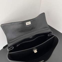 Repliche Borsa a tracolla Balenciaga Rodeo Medium nera argento Imitazioni False Outlet Online