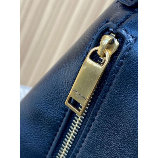 Repliche Borsa hobo YSL Saint Laurent Amalia nera Imitazioni False Outlet Online