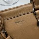 Repliche Borsa shopping/tote grande Prada 1BG604 Caramello Imitazioni False Outlet Online