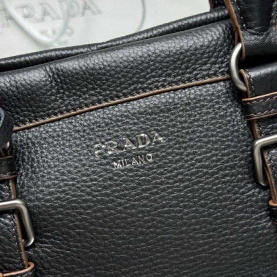 Repliche Borsa shopping/tote grande Prada 1BG604 Nero Imitazioni False Outlet Online