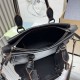 Repliche Borsa shopping/tote grande Prada 1BG604 Nero Imitazioni False Outlet Online