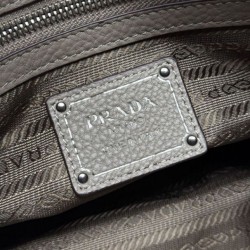 Repliche Borsa shopping/tote grande Prada 1BG604 Grigio Imitazioni False Outlet Online