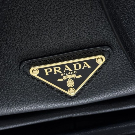 Repliche Borsa a secchiello Prada Darling Mini 1BE087 Nero Imitazioni False Outlet Online