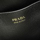 Repliche Borsa a secchiello Prada Darling Mini 1BE087 Nero Imitazioni False Outlet Online