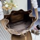 Repliche Borsa a secchiello Prada Darling Mini 1BE087 marrone Imitazioni False Outlet Online