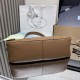 Repliche Borsa a tracolla/hobo grande Prada Aimèe Classic marrone Imitazioni False Outlet Online