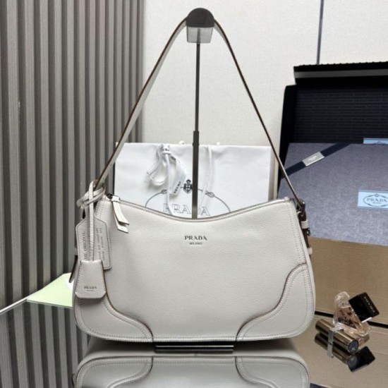 Qualità perfetta Replica Borsa a tracolla/hobo grande Prada Aimèe Classic beige Imitazioni Outlet Repliche Borsa a tracolla/hobo grande Prada Aimèe Classic beige Imitazioni False Outlet Online