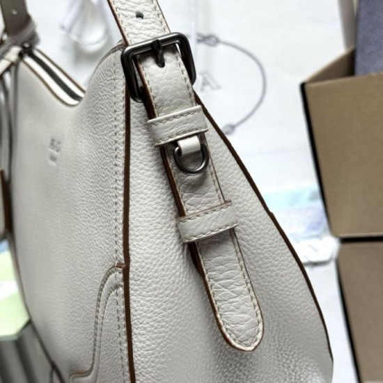 Qualità perfetta Replica Borsa a tracolla/hobo grande Prada Aimèe Classic beige Imitazioni Outlet Repliche Borsa a tracolla/hobo grande Prada Aimèe Classic beige Imitazioni False Outlet Online