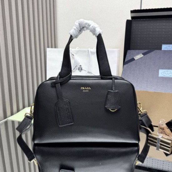 Repliche Borsa a mano grande Prada 1BB148 nera Imitazioni False Outlet Online