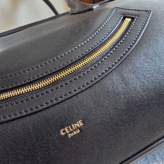 Repliche Borsa morbida grande da viaggio Celine nera Imitazioni False Outlet Online