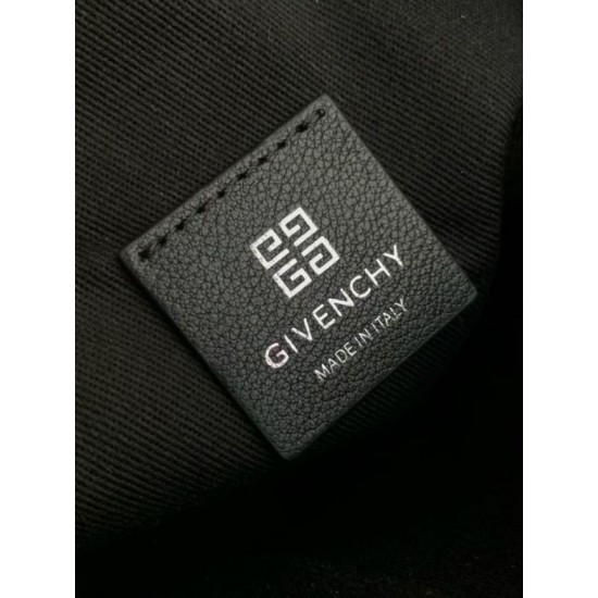 Repliche Borsa a tracolla medio Givenchy Nano Voyou Nero Imitazioni False Outlet Online