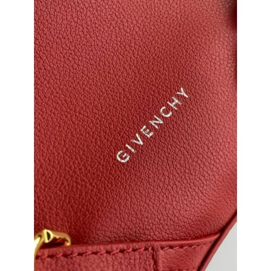 Qualità perfetta Replica Borsa a spalla Givenchy Voyou Nano rossa Imitazioni Outlet Repliche Borsa a spalla Givenchy Voyou Nano rossa Imitazioni False Outlet Online
