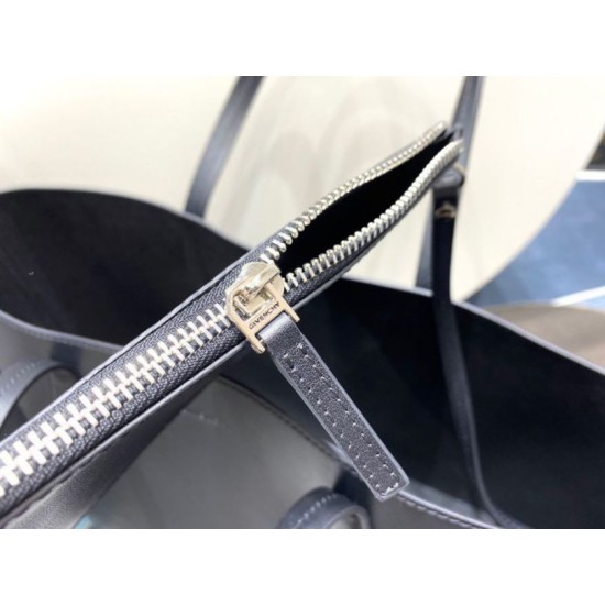 Repliche Borsa tote Wing Givenchy con pochette interna rimovibile con cerniera Nero Imitazioni False Outlet Online