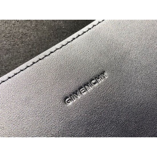 Repliche Borsa tote Wing Givenchy con pochette interna rimovibile con cerniera Nero Imitazioni False Outlet Online