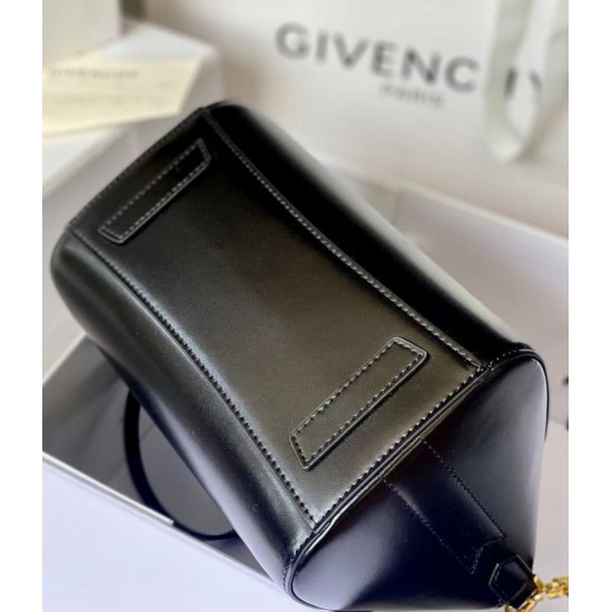 Repliche Borsa tote Givenchy Antigona Mini in pelle nera Imitazioni False Outlet Online