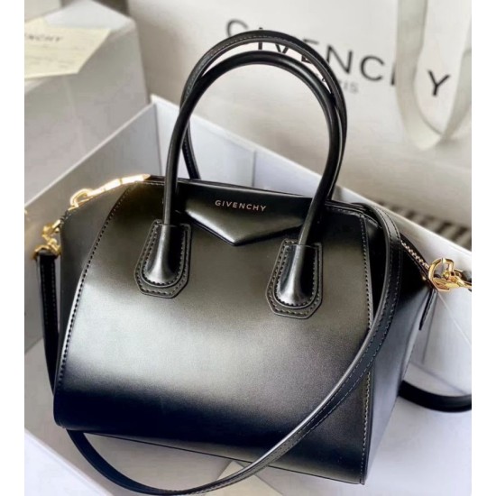 Repliche Borsa tote Givenchy Antigona Mini in pelle nera Imitazioni False Outlet Online