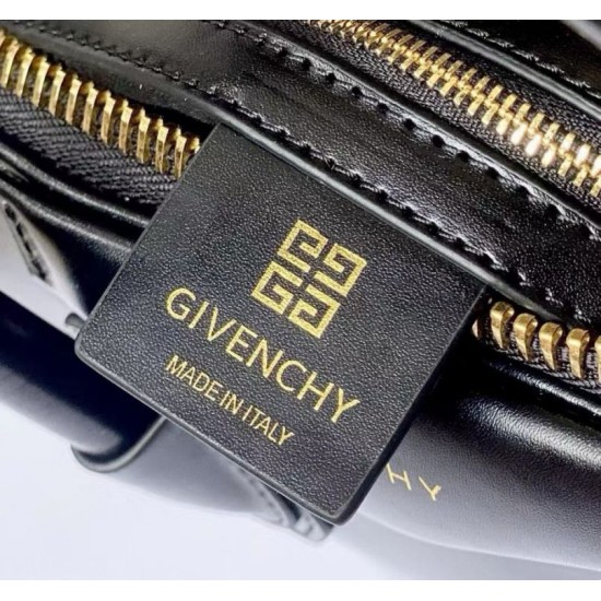 Repliche Borsa tote Givenchy Antigona Mini in pelle nera Imitazioni False Outlet Online