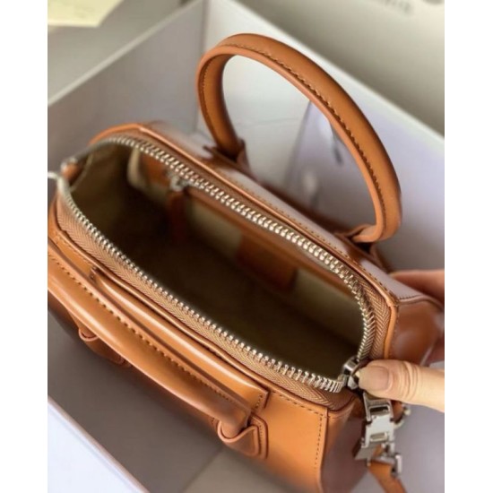 Repliche Borsa tote Givenchy Antigona Mini in pelle marrone Imitazioni False Outlet Online